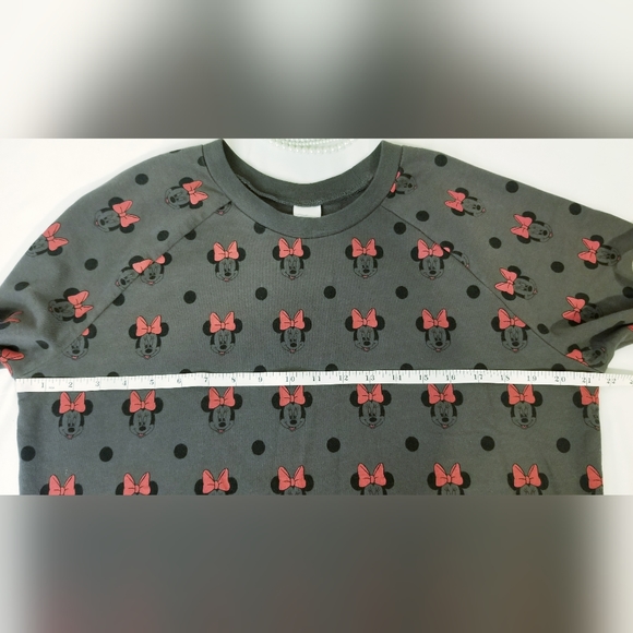 Disney Minnie Mouse Crewneck Sweatshirt - Picture 9 of 11